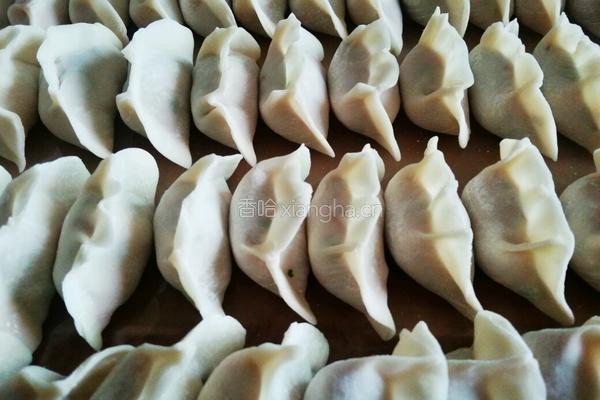 香菇豆角猪肉饺子的做法图解16