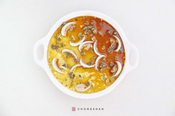 夏蛤蒸蛋的做法图解4
