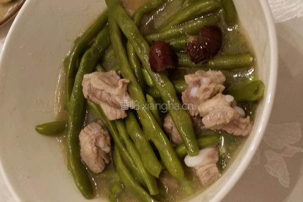 排骨炖豆角的做法图解3