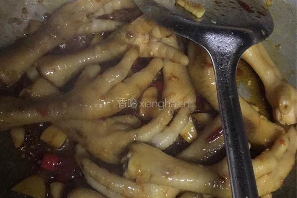 蜜汁酱香鸡爪的做法图解8