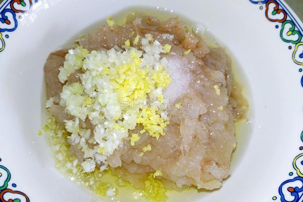 香煎虾饼的做法图解5