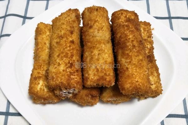 脆皮紫薯卷的做法图解17