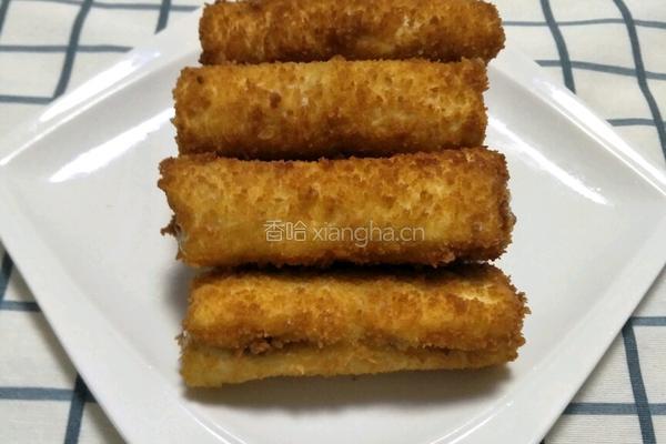 脆皮紫薯卷的做法图解18
