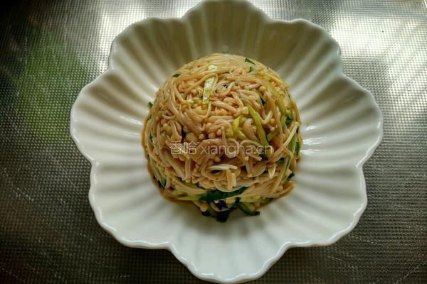 芝麻酱拌金针菇的做法图解19