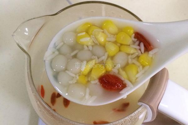 玉米圆子甜酒酿的做法图解13