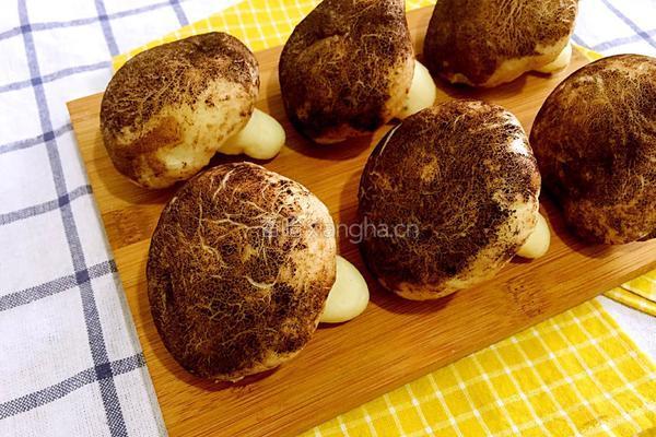 香菇豆沙包的做法图解19