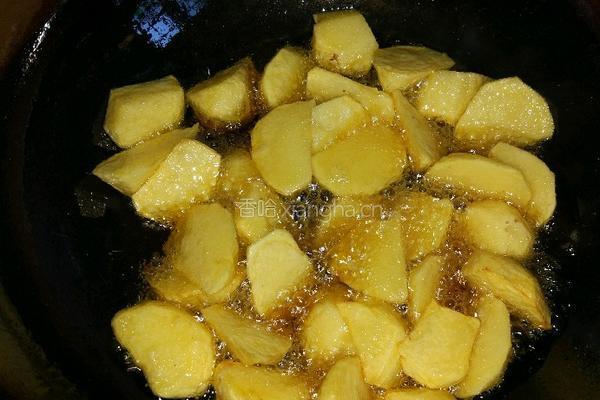 土豆烧鸡的做法图解6