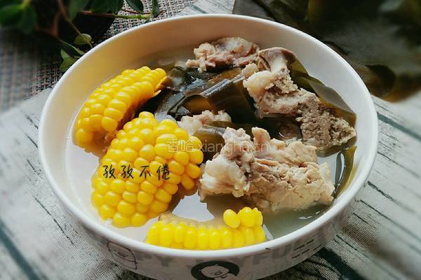 海带玉米大骨汤的做法图解8