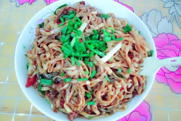 馅肉焖面的做法图解9