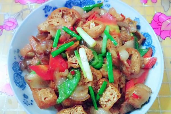 油豆腐回锅肉
