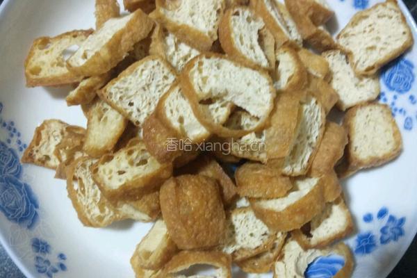 油豆腐回锅肉的做法图解3
