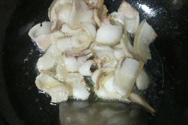 油豆腐回锅肉的做法图解5