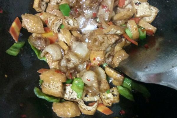 油豆腐回锅肉的做法图解8