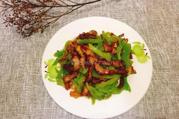 青椒炒肉丝的做法图解7