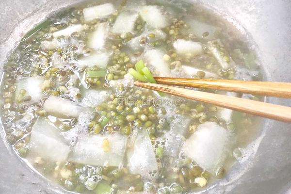 冬瓜绿豆汤的做法图解8