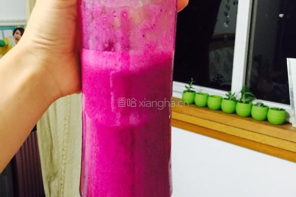 火龙果香蕉汁