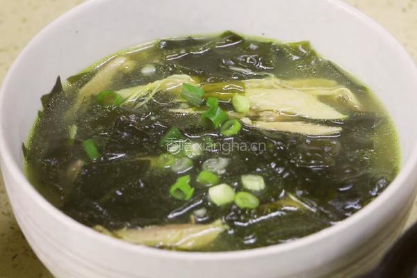 鸡肉海带汤的做法图解20