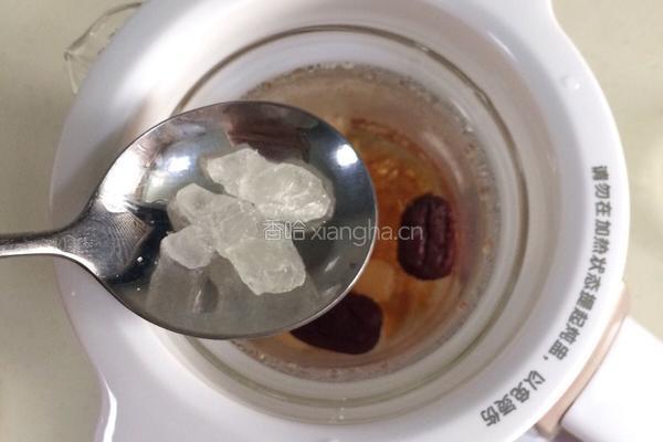 桃胶雪燕皂角米羹的做法图解10