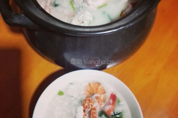 海鲜粥的做法图解3