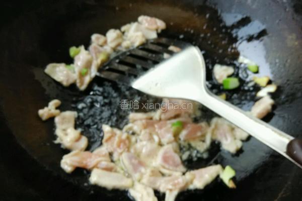 黄瓜炒鸡肉的做法图解9