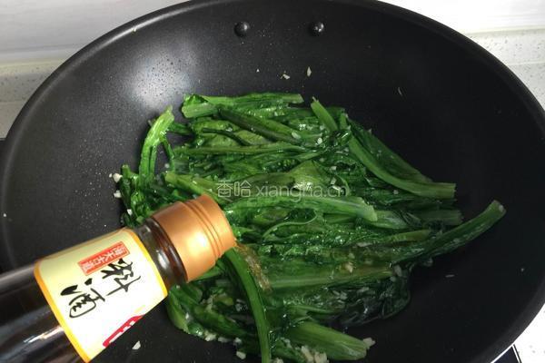 蒜蓉油麦菜的做法图解5