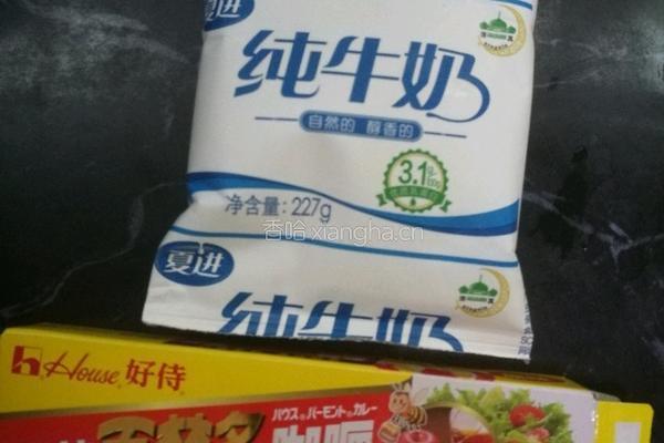 咖喱鸡块盖浇饭的做法图解6