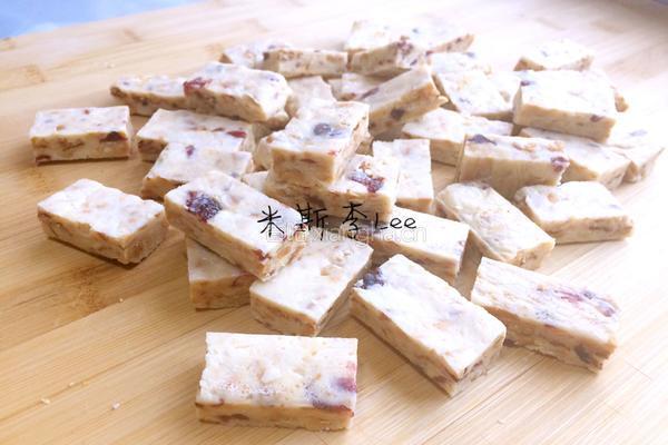 蔓越莓花生牛轧糖的做法图解16