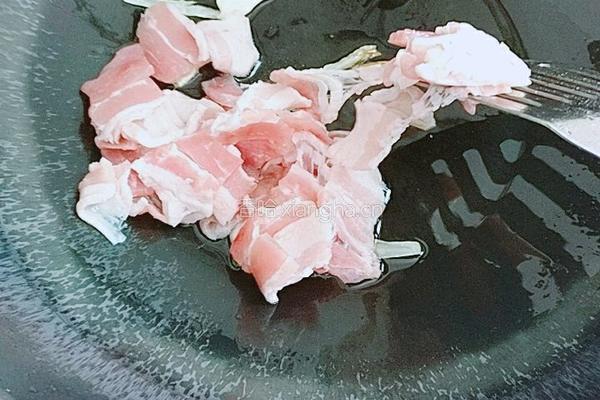 虎皮青椒五花肉的做法图解3