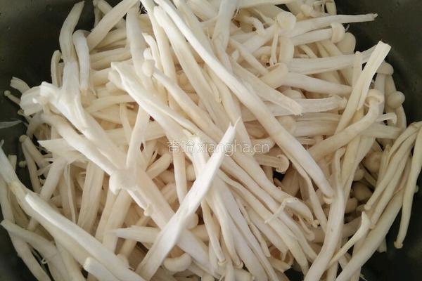 白玉菇的做法图解1