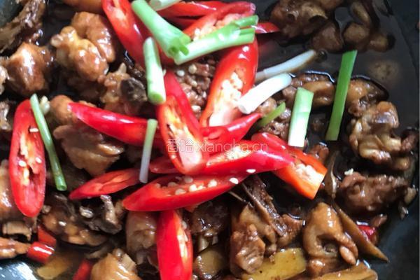小炒鸡肉的做法图解5