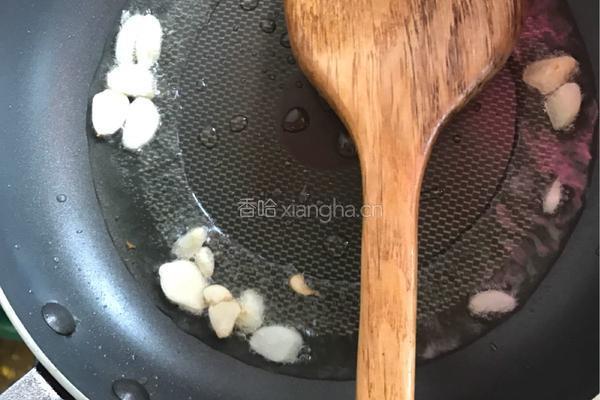 蒜蓉旱菜的做法图解2