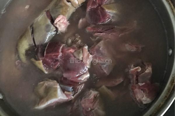 红烧麂子肉的做法图解2