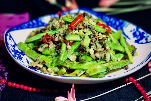 干煸四季豆的做法图解12