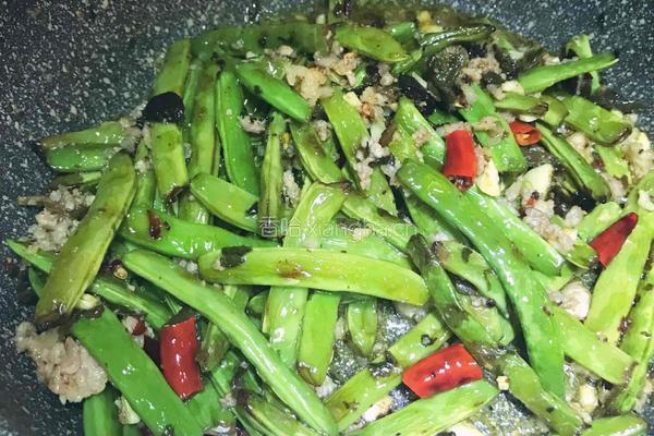 干煸四季豆的做法图解11