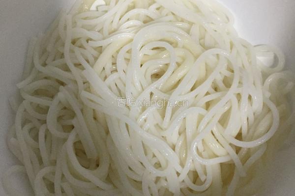 芦笋拌面的做法图解4