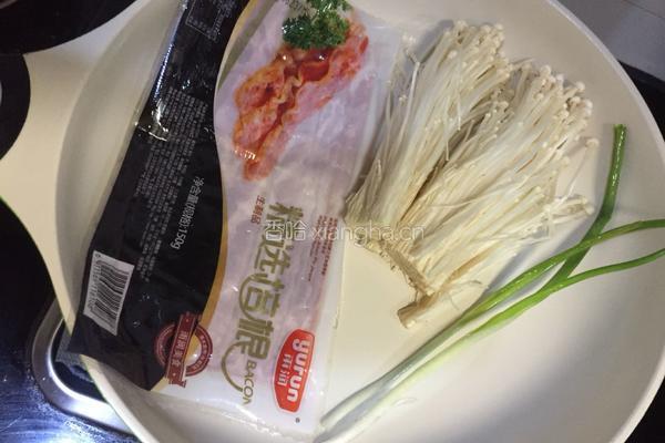 蚝油培根卷的做法图解1