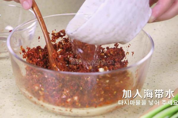 韩式拌韭菜的做法图解5