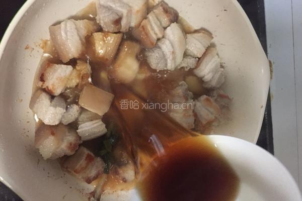 南乳汁红烧肉的做法图解12