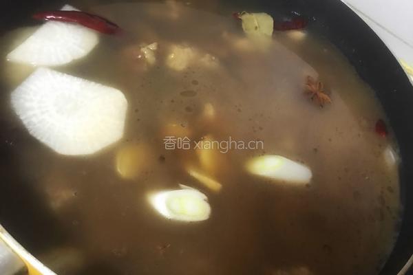 牛肉炖萝卜的做法图解9