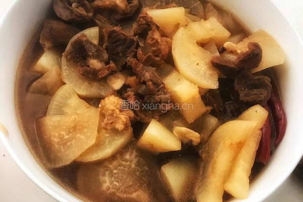 牛肉炖萝卜的做法图解11