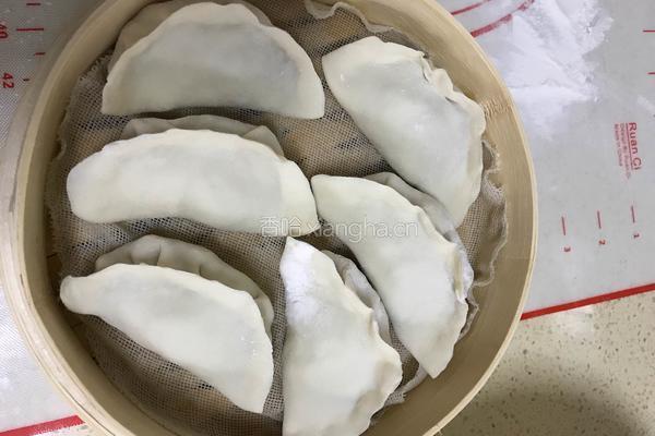 酸菜肉蒸饺的做法图解14