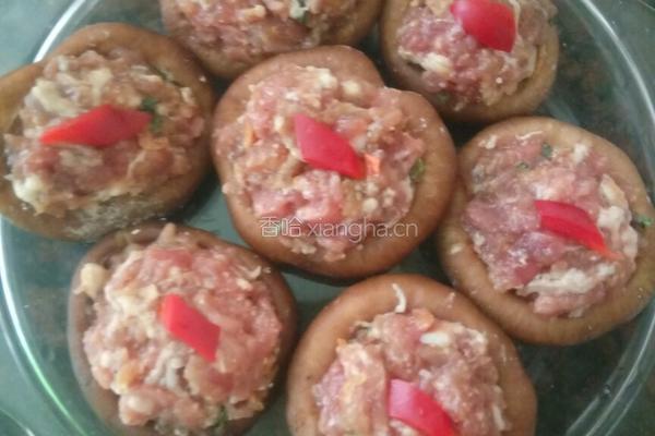 香菇包肉的做法图解5