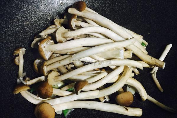 腊肠茶树菇小炒的做法图解4