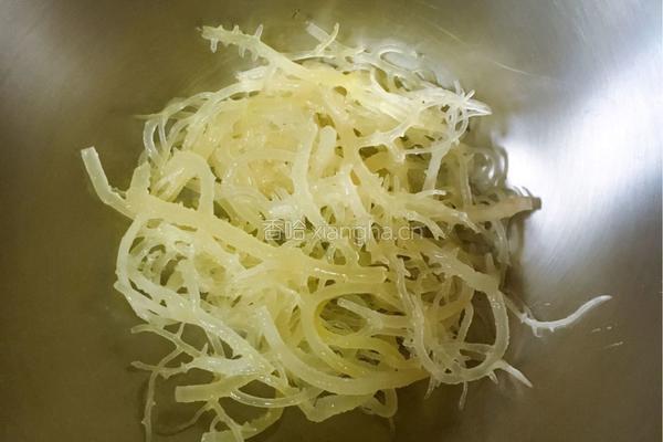 芒果拌黄瓜石花菜的做法图解1