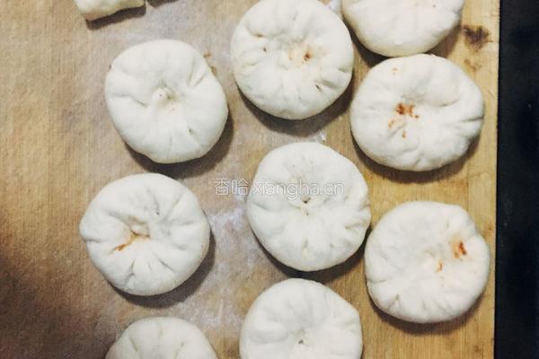 蘑菇豆沙包的做法图解9