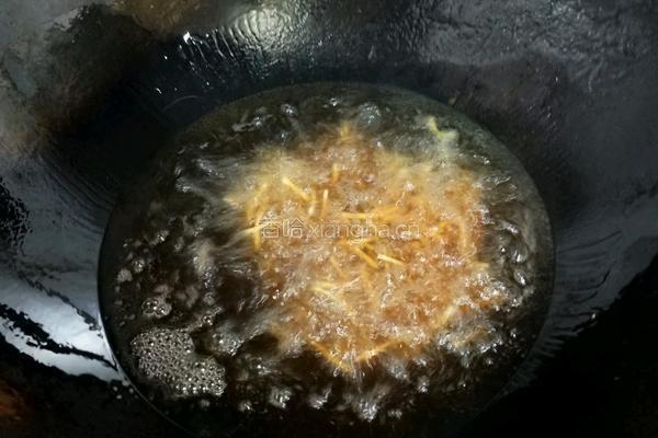 折耳根炒腊肉的做法图解4