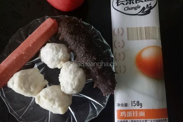 海鲜汤面的做法图解1