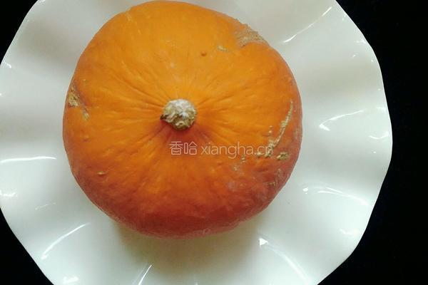 胚芽南瓜饼的做法图解1