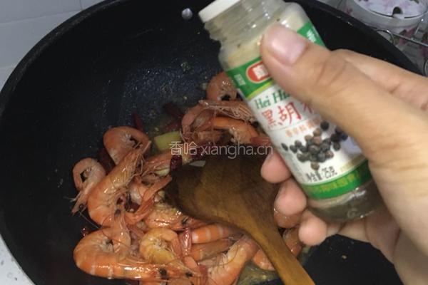 辣炒海虾的做法图解5