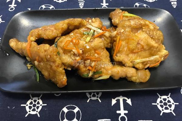 锅包肉的做法图解14